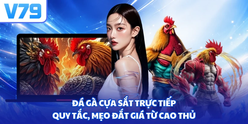 Đá gà cựa sắt trực tiếp - Quy tắc, mẹo đắt giá từ cao thủ