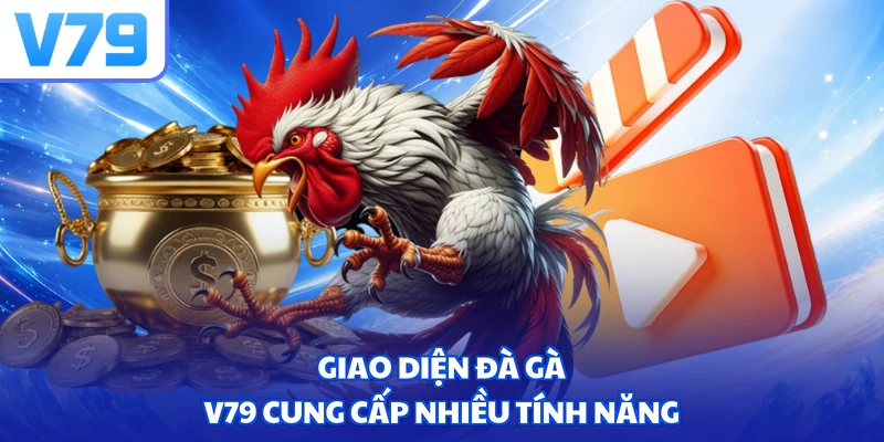 Giao diện Đá gà V79 cung cấp nhiều tính năng